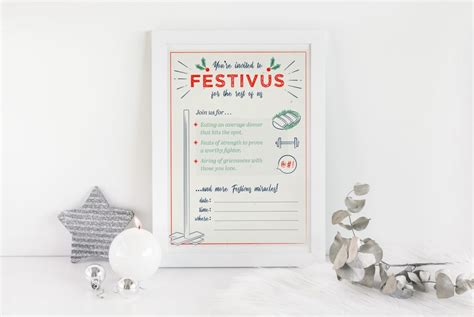 The Ultimate Guide to Festivus + Printable Decorations and Games