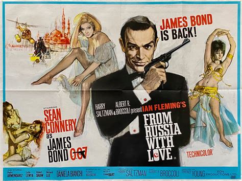 James Bond: From Russia With Love Movie Poster - Sean Connery