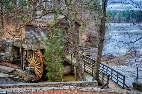 Stone Mountain Park in Atlanta Georgia Stock Photo - Image of county ...