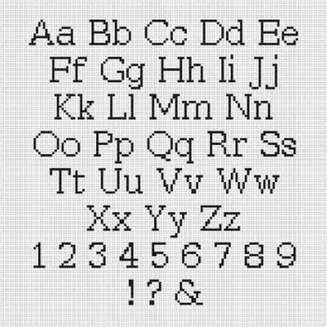 Cross stitch alphabet – Artofit