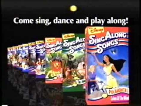 Disney Sing Along Songs (1986) Promo (VHS Capture) - YouTube