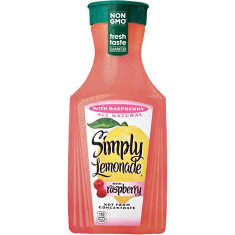 Simply Lemonade With Raspberry, 1.75 L - Kroger