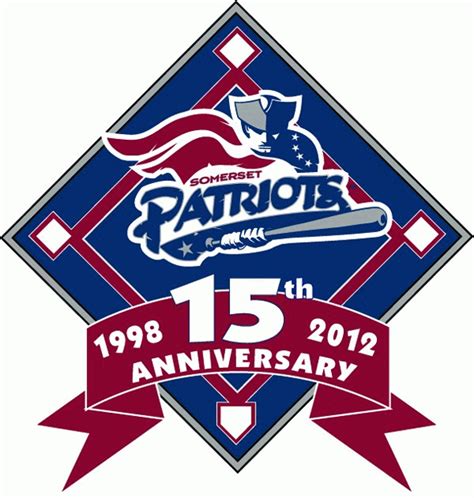 Somerset Patriots Anniversary Logo - Atlantic League (ALPB) - Chris Creamer's Sports Logos Page ...