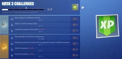 Fortnite Season 7, Week 3 Challenges Leaked - Fortnite Insider