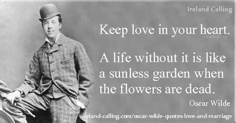 Oscar Wilde quotes on love and marriage