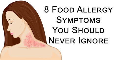 8 Food Allergy Symptoms You Should Never Ignore - David Avocado Wolfe