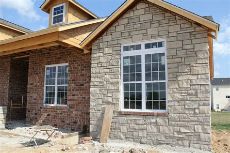 Our New Home: The Exterior - Brick, Stone, and Siding | Brick exterior ...