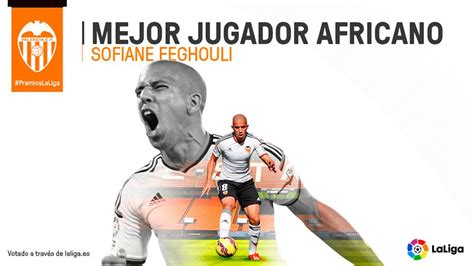 Sofiane Feghouli wins Best African Player in La Liga 2014/2015 at La ...