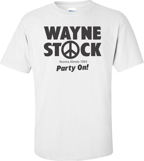 Wayne Stock - Wayne's World T-shirt