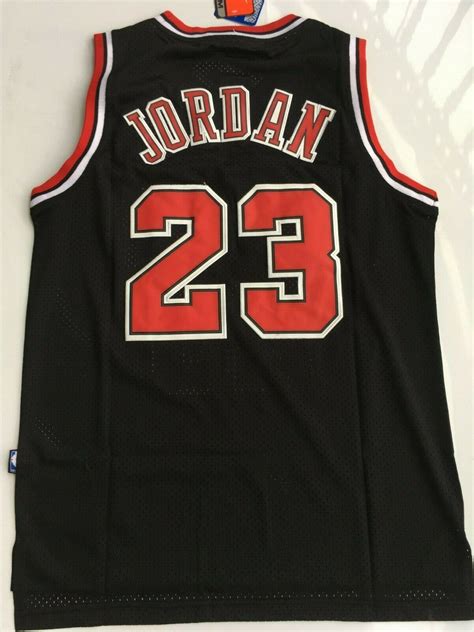 2019 NBA Jersey Michael Jordan #23 Chicago Bulls (Red, Black, White ...