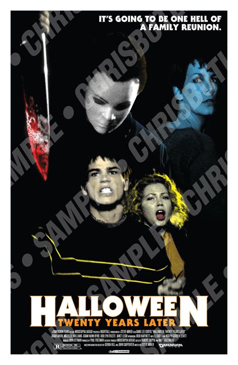 Halloween H20 11x17 Movie Poster | Etsy