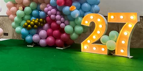 Colorful Themed Anniversary Decor | Balloon Decoration in Surat | TogetherV