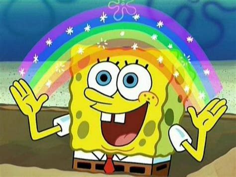 spongebob rainbow Meme Generator - Piñata Farms - The best meme generator and meme maker for ...