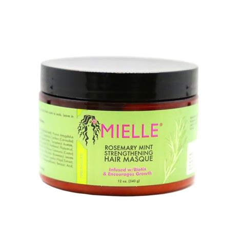 Mielle Rosemary Mint Strengthening Hair Masque-12oz | Natural Oil Bar