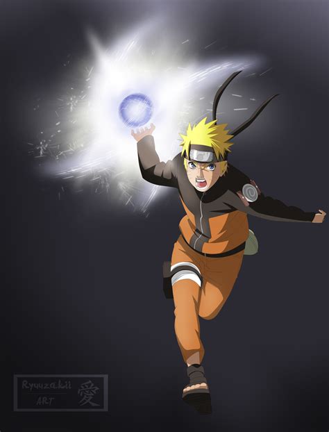 Naruto Uzumaki | Rasenshuriken by Kohaku-Art on DeviantArt