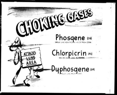 "Choking gases" poster (MIS 219626-66), National Museum of Health and ...