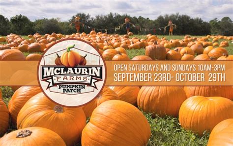 McLaurin Farms Pumpkin Patch Event Tickets | McLaurin Farms