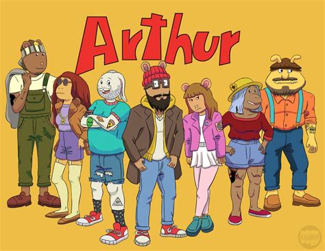 And I say "Hey!" What a pretty chill kind of day. ♫ Arthur Characters ...