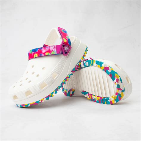 Crocs Classic Hiker Solarized Clog - White / Multicolor | Journeys