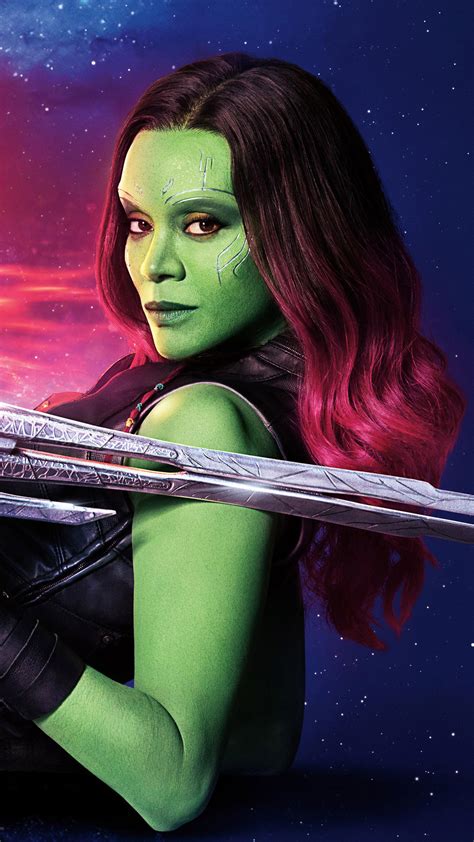 1080x1920 Gamora Guardians Of The Galaxy Vol 2 Cast 10k Iphone 7,6s,6 Plus, Pixel xl ,One Plus 3 ...