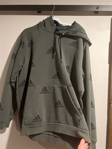 Adidas Adidas Army Green Hoodie | Grailed