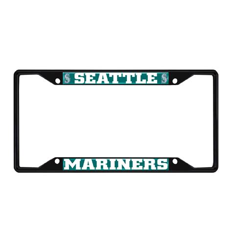 Fanmats | MLB - Seattle Mariners License Plate Frame - Black