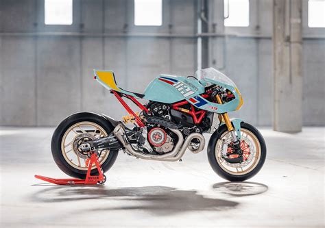 Custom Ducati Monster 821 Racer: The Pantah | Old News Club