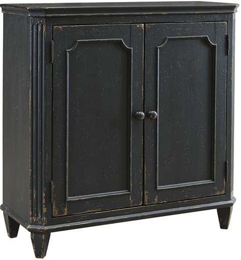 Mirimyn Antique Black Door Accent Cabinet, T505-840, Ashley