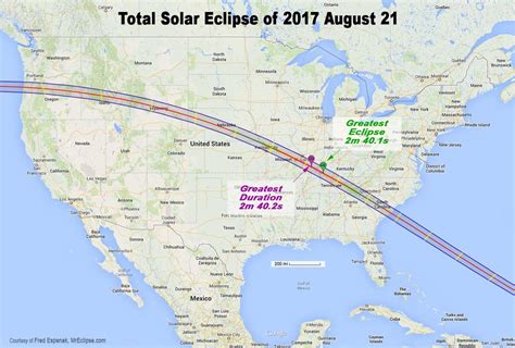 Path of Totality 2017 - August 21st Solar Eclipse Maps and Photo Guide | Space