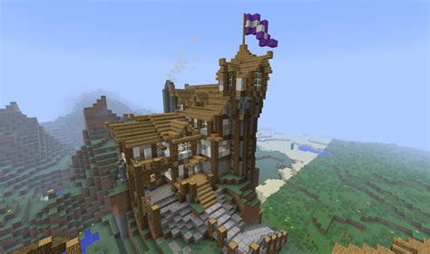 Beautiful Medieval/Rustic Manor Tutorial - Creative Mode - Minecraft: Java Edition - Minecraft ...