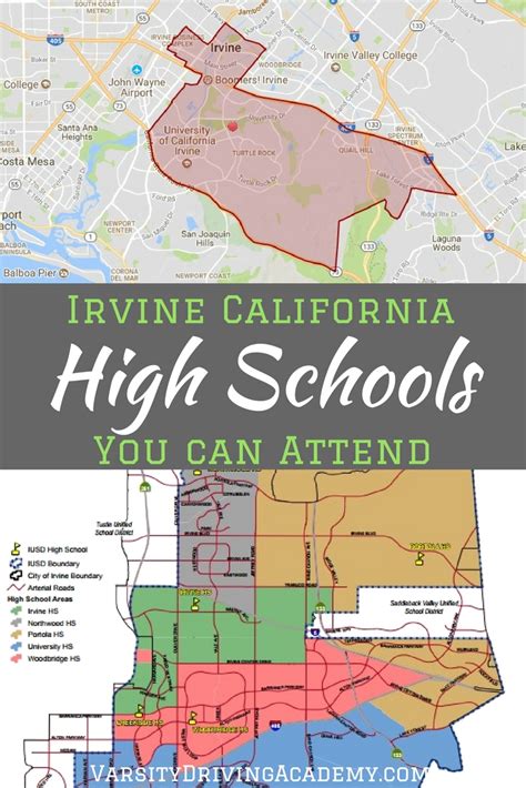 Irvine California High Schools you can Attend - Varsity Driving Academy