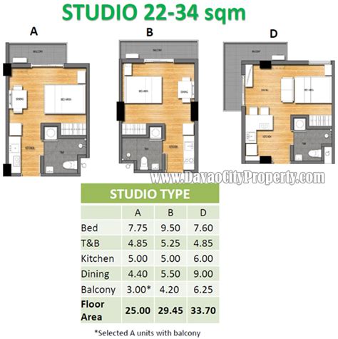 Studio Type Condo Unit Floor Plan | Viewfloor.co