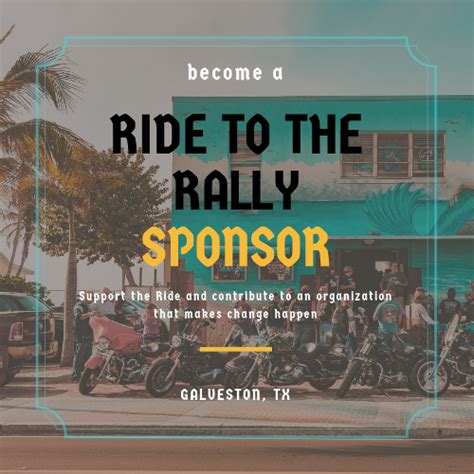 Become a Ride to the Rally Sponsor – The Jon & Jacqueline Hodges Charitable Organization