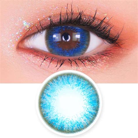 Toric Lens Luz Dali Blue | Aqua Colored Contacts For Astigmatism ...