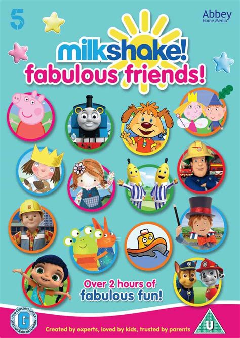 Milkshake! Fabulous Friends! DVD | Boo Roo and Tigger Too