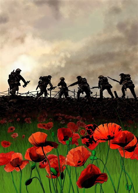 WW1 poppy fields | Remembrance day, Remembrance day art, Remembrance ...