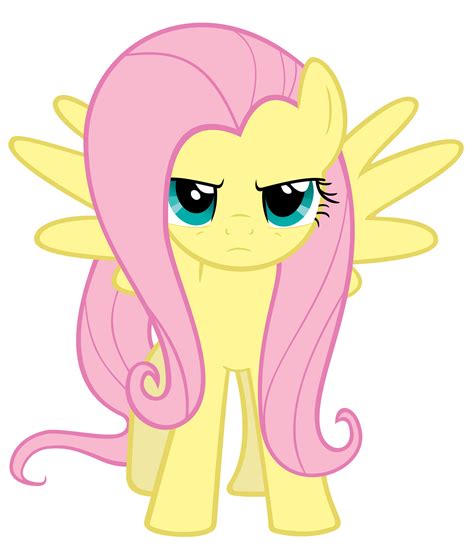 Serious Fluttershy by ExiBrony on DeviantArt