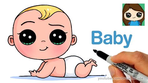 How to Draw a Baby Easy | The Boss Baby - YouTube