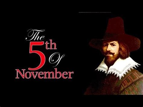 The 5th Of November (Poem) - YouTube