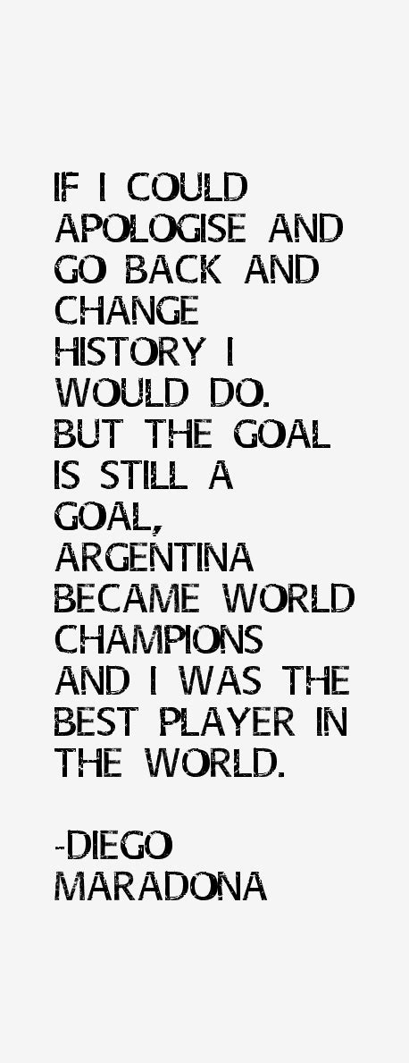 Diego Maradona Quotes & Sayings