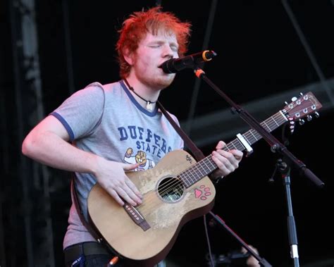 Ed Sheeran Launches a Signature Small Guitar Line