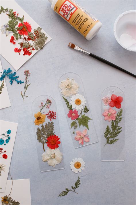 DIY Pressed Flower Bookmarks — Entertain the Idea