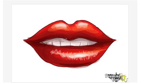 How To Draw A Lips Of Girl | Lipstutorial.org