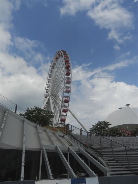 Once around the big blue marble: Navy Pier Ferris Wheel