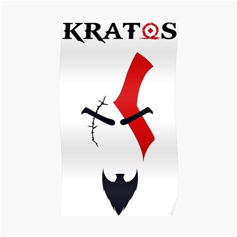 "KRATOS GOD OF WAR " Poster for Sale by OXABY | Redbubble