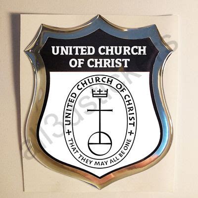 United Church of Christ Sticker Emblem 3D Resin Domed Gel Flag Car Decal Symbol | eBay