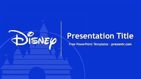 Free Disney PowerPoint Templates