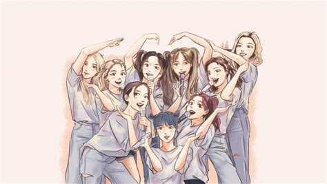 hira on Twitter | Twice fanart, Girls cartoon art, Fan art