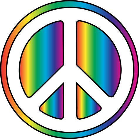 Hippie Peace Sign - ClipArt Best