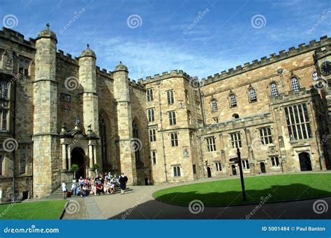 Durham Castle (England) stock photo. Image of wall, sunny - 5001484